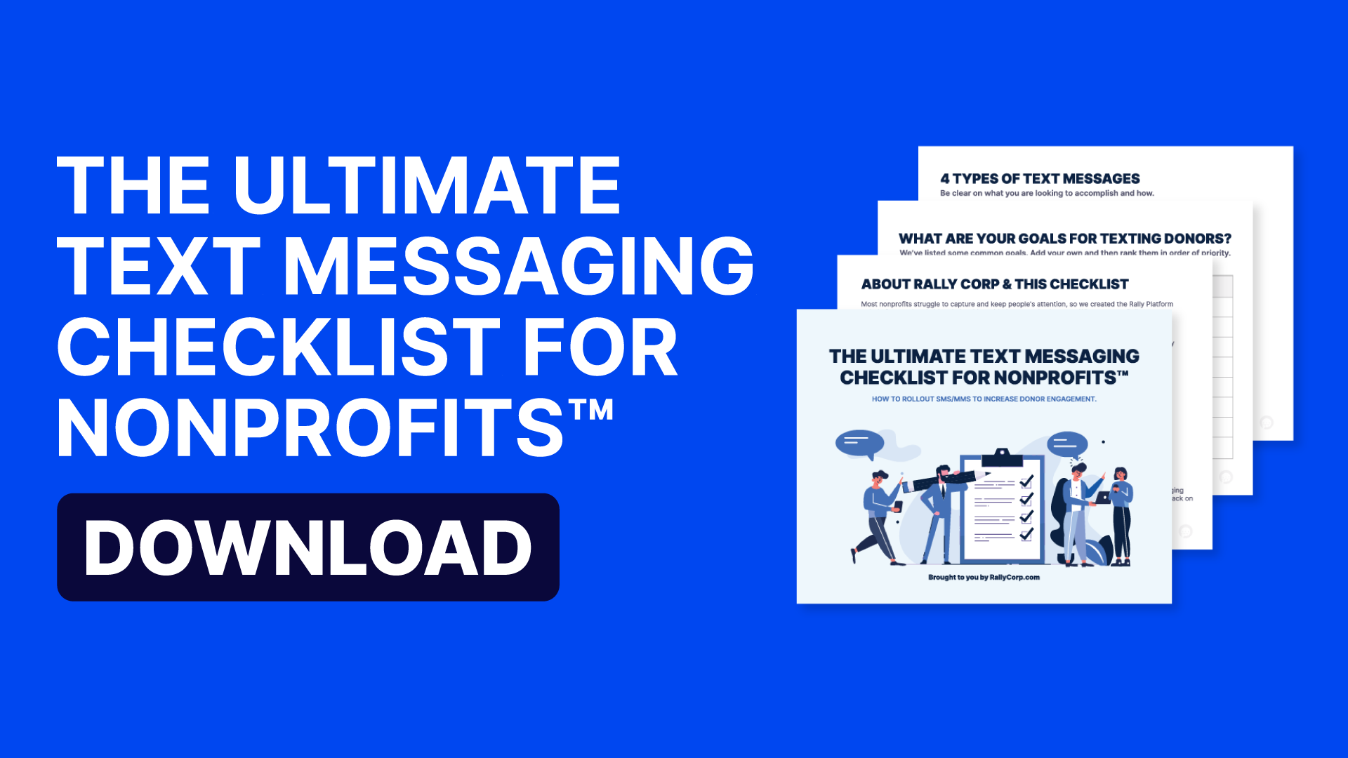 Texting Services for Nonprofits:The Ultimate SMS Checklist