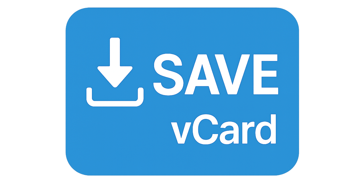 Button | How to Ask Supporters to Save Your Contact Card (vCard)